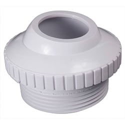 CMP 1-1/2" MIP Directional Flow Outlet Fitting, 1" Eyeball, White 25552-400-000 image 3