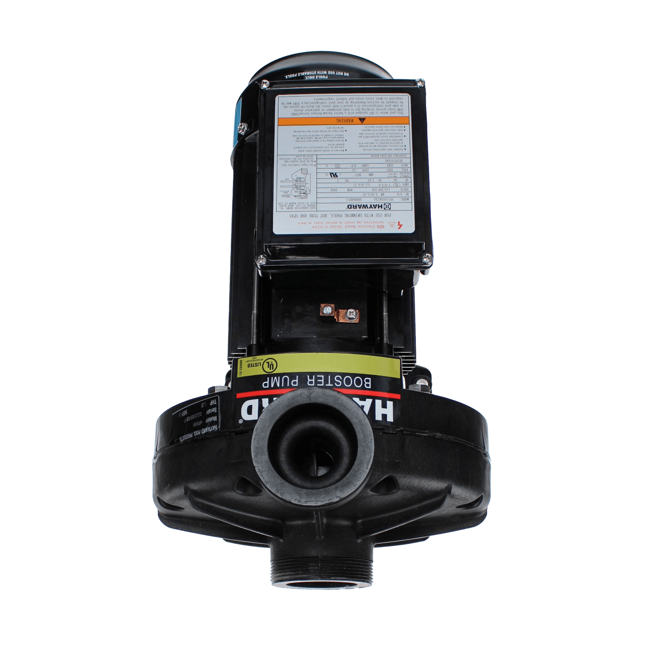 Hayward Booster Pump 300 with 3/4” Hose Kit, 1.1 HP, 115/208-230 V, 60 Hz  