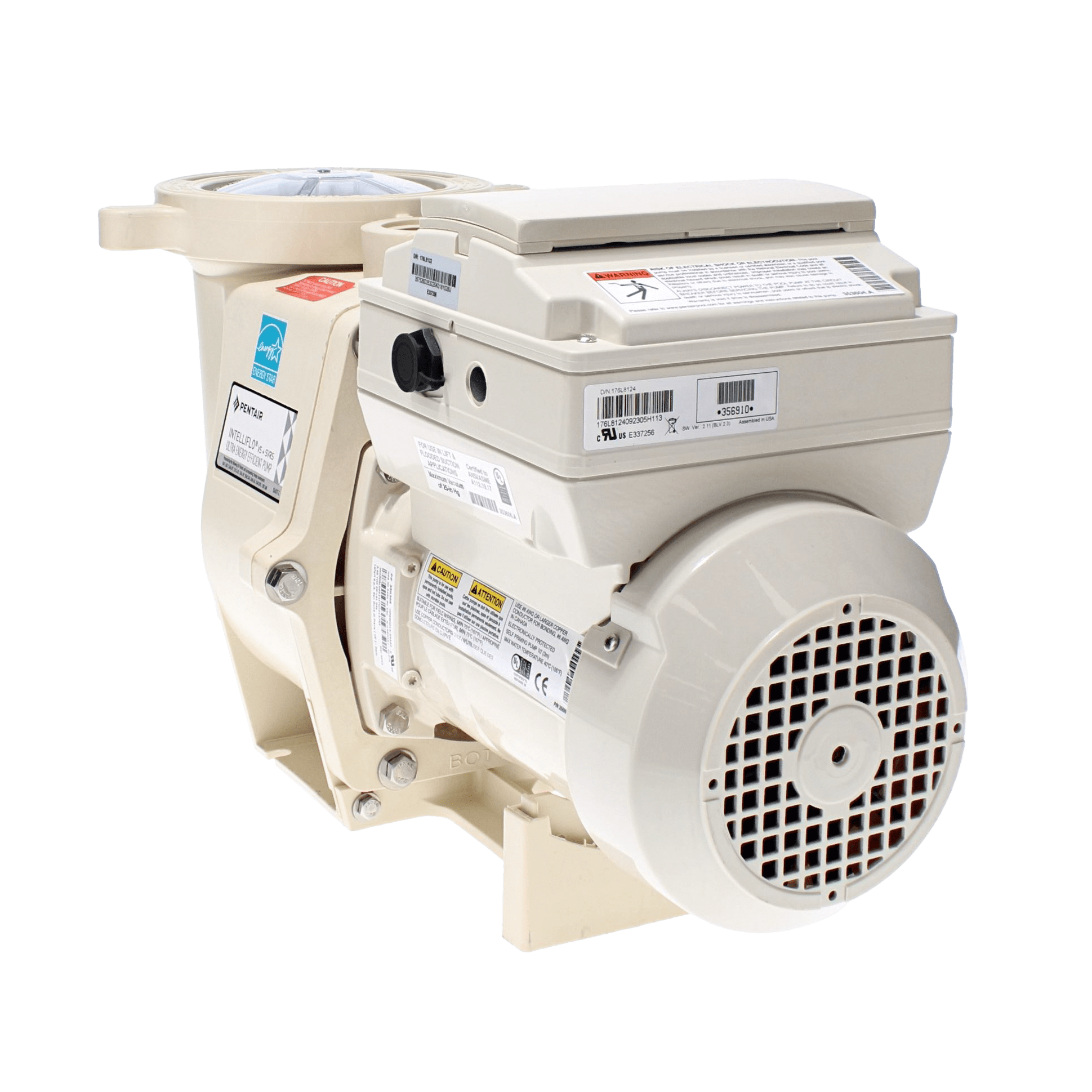 Pentair IntelliFlo VS+SVRS Variable 3.95 hp 230V Pool Pump | EC-011057 image 5