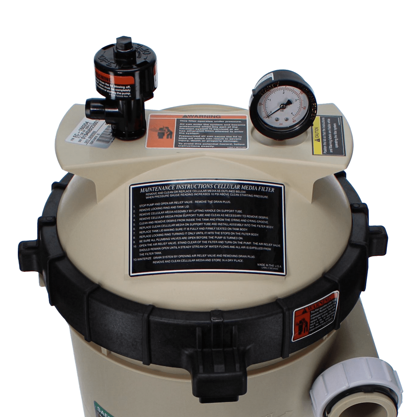Pentair Clean & Clear RP 100 sq ft Cartridge Filter image 2