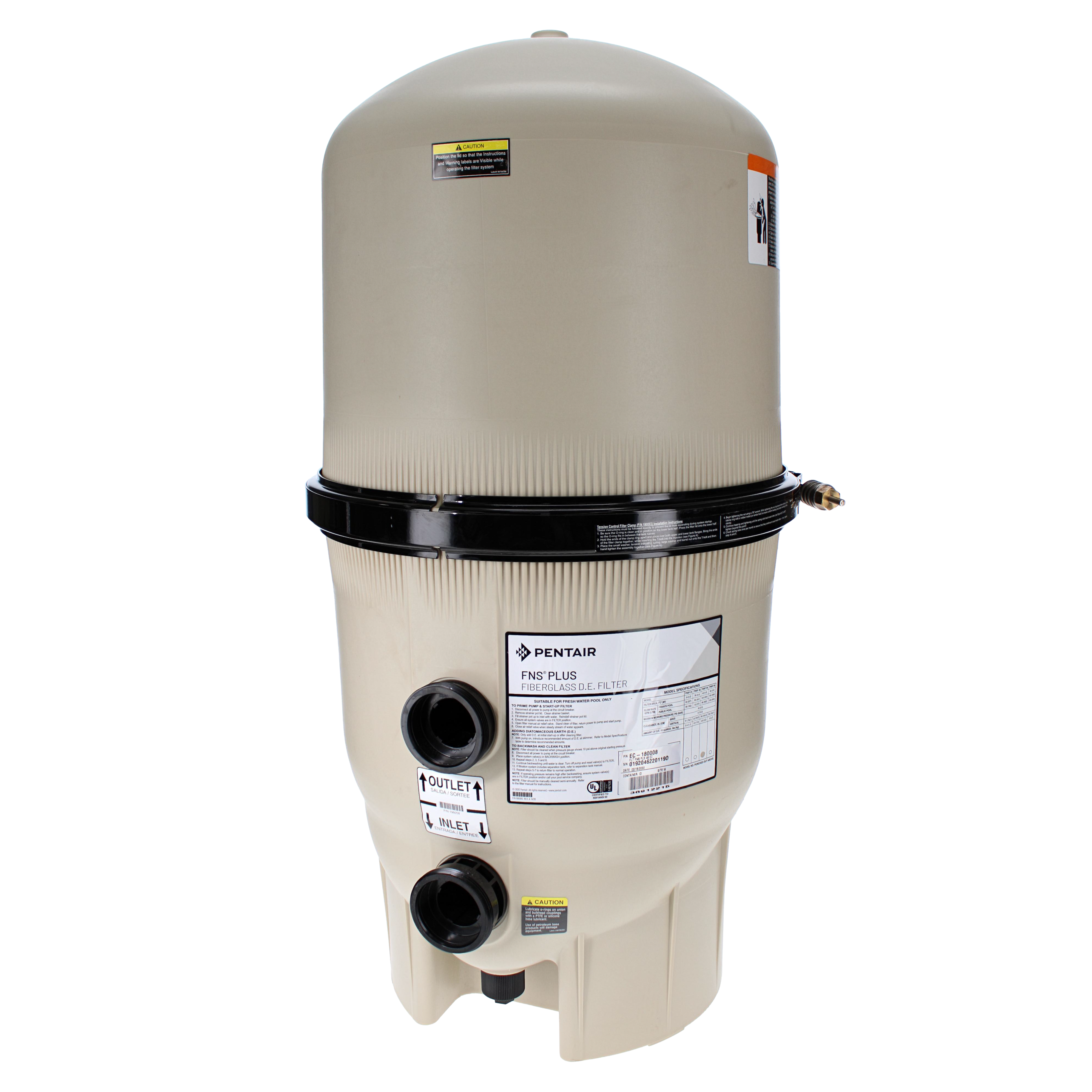 Pentair FNS Plus 48 sq ft DE Filter - product image