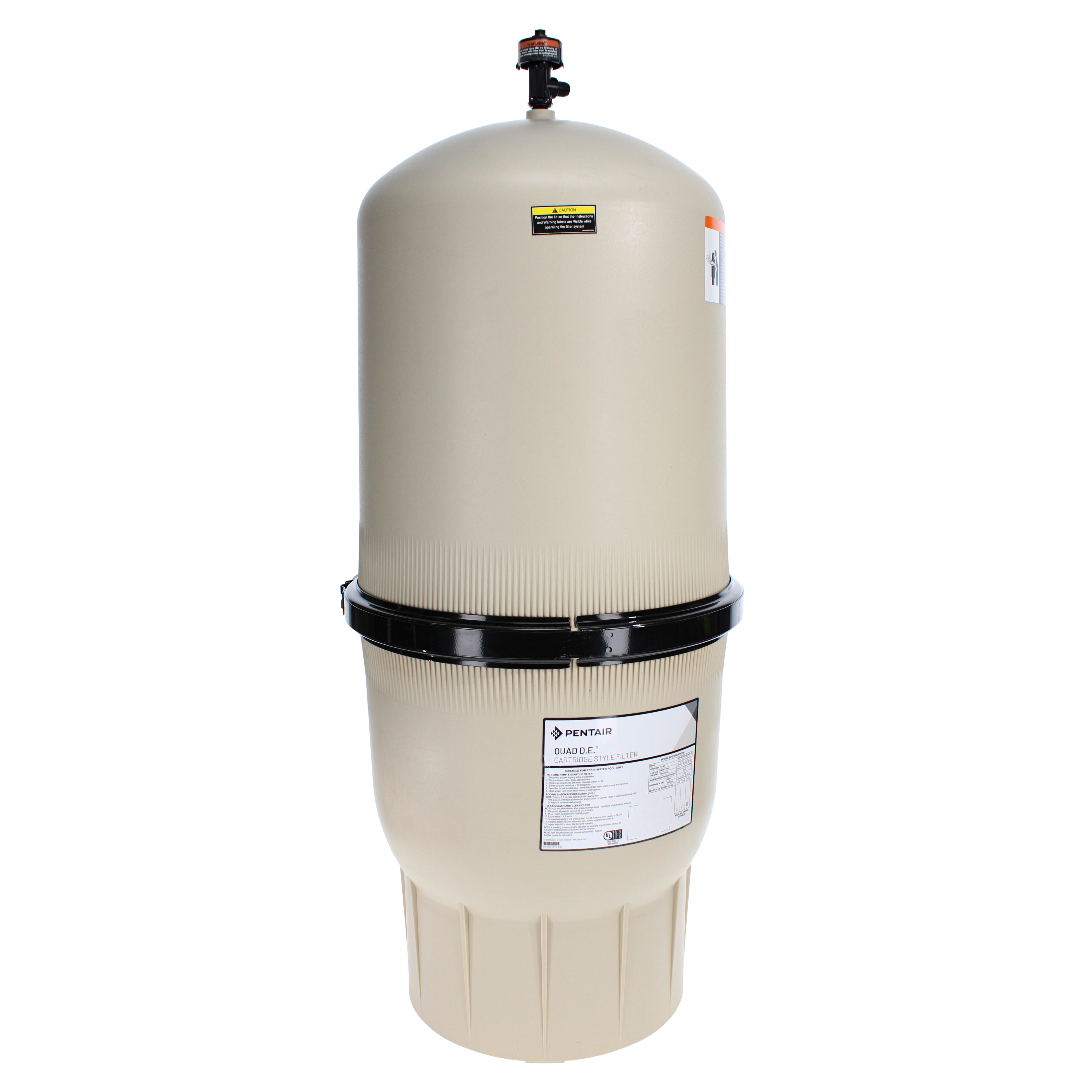 Pentair 100 SQ FT Quad DE Cartridge Style Filter EC-188594 image 4