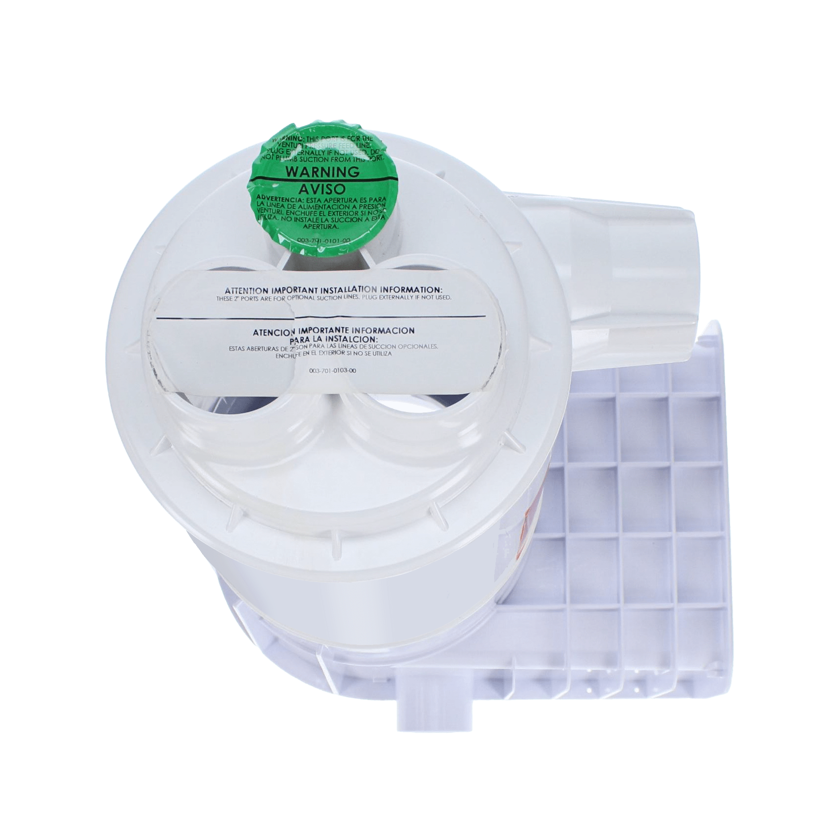 Paramount In-Floor Water Valves Paraskm-V Conc White Beige Lid & 004702100107 image 4