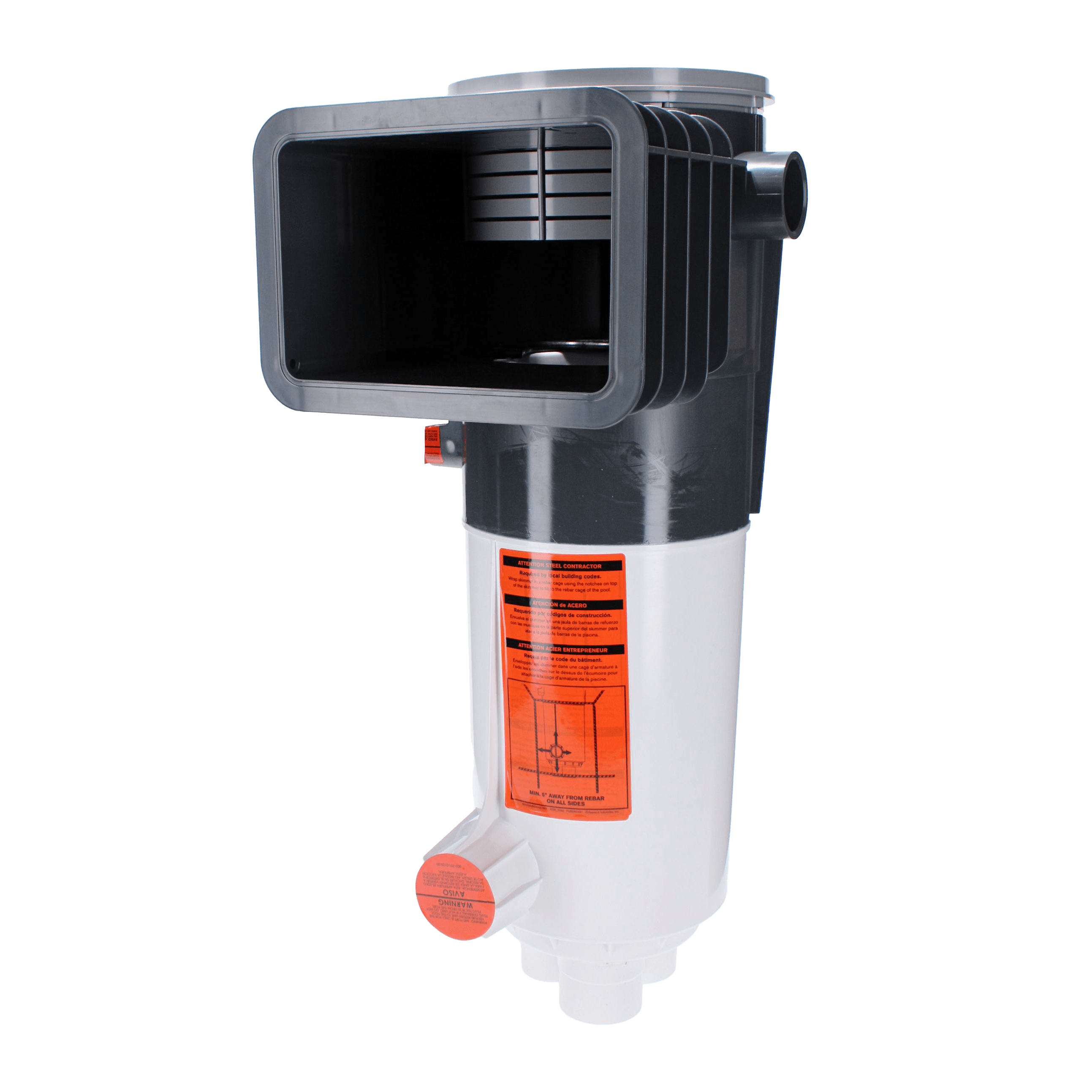 Paramount In-Floor Water Valves Skimmer V Concrete Gray Light Gray L 004702100208 image 3