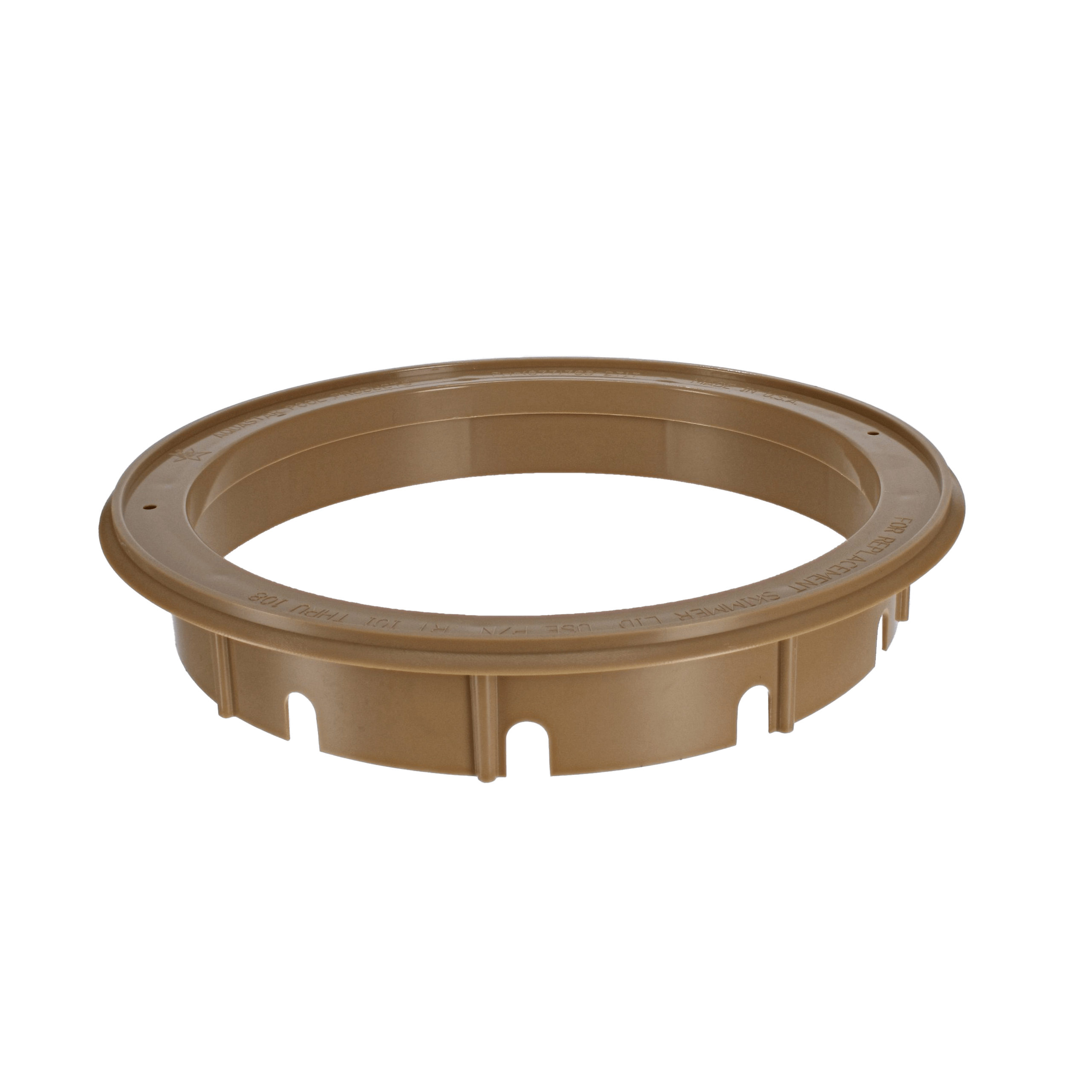 AQUA STAR SKIMMER LID & COLLAR ROUND TAN image 2