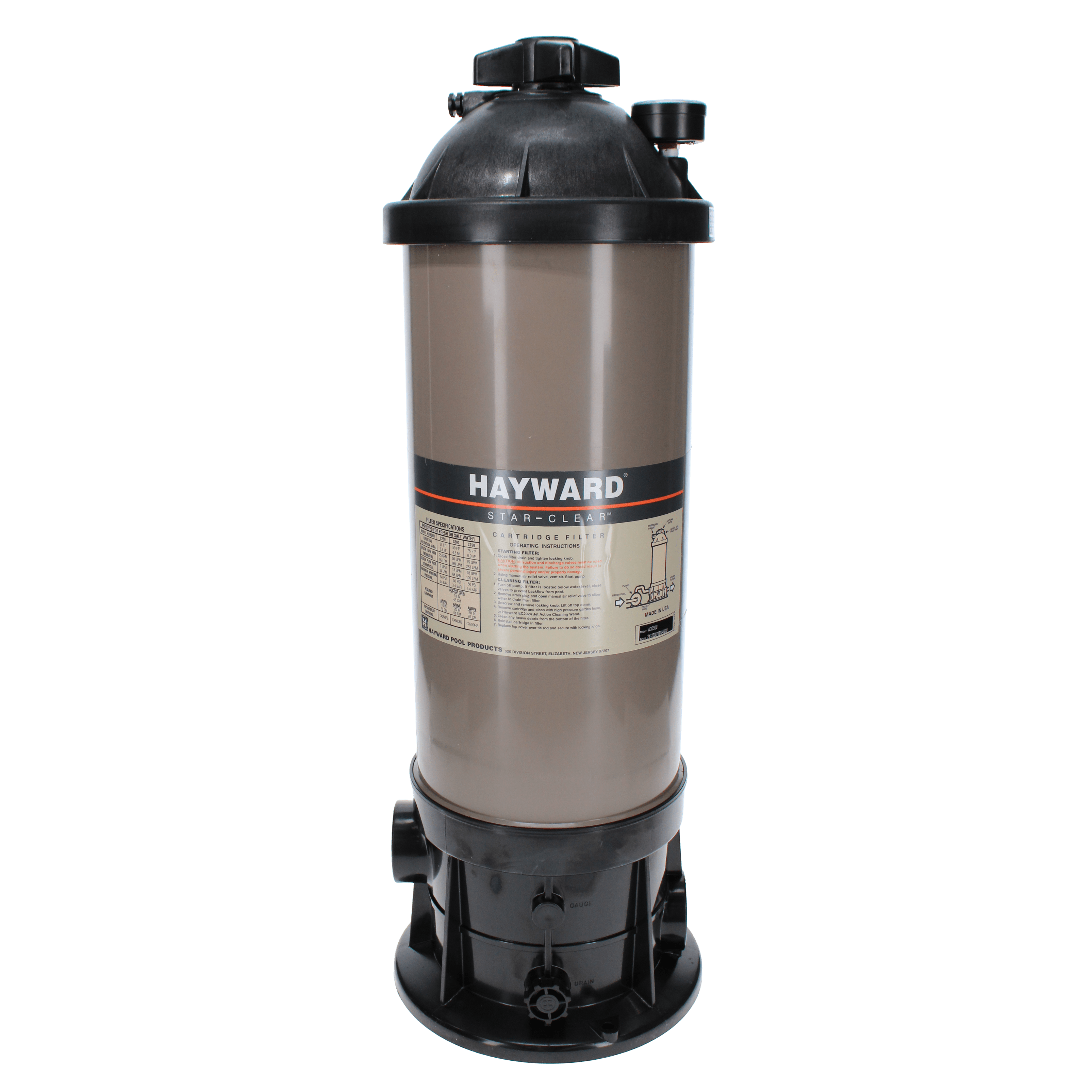 Hayward Star-Clear 50 SQ FT Cartridge Filter W3C500 - product image