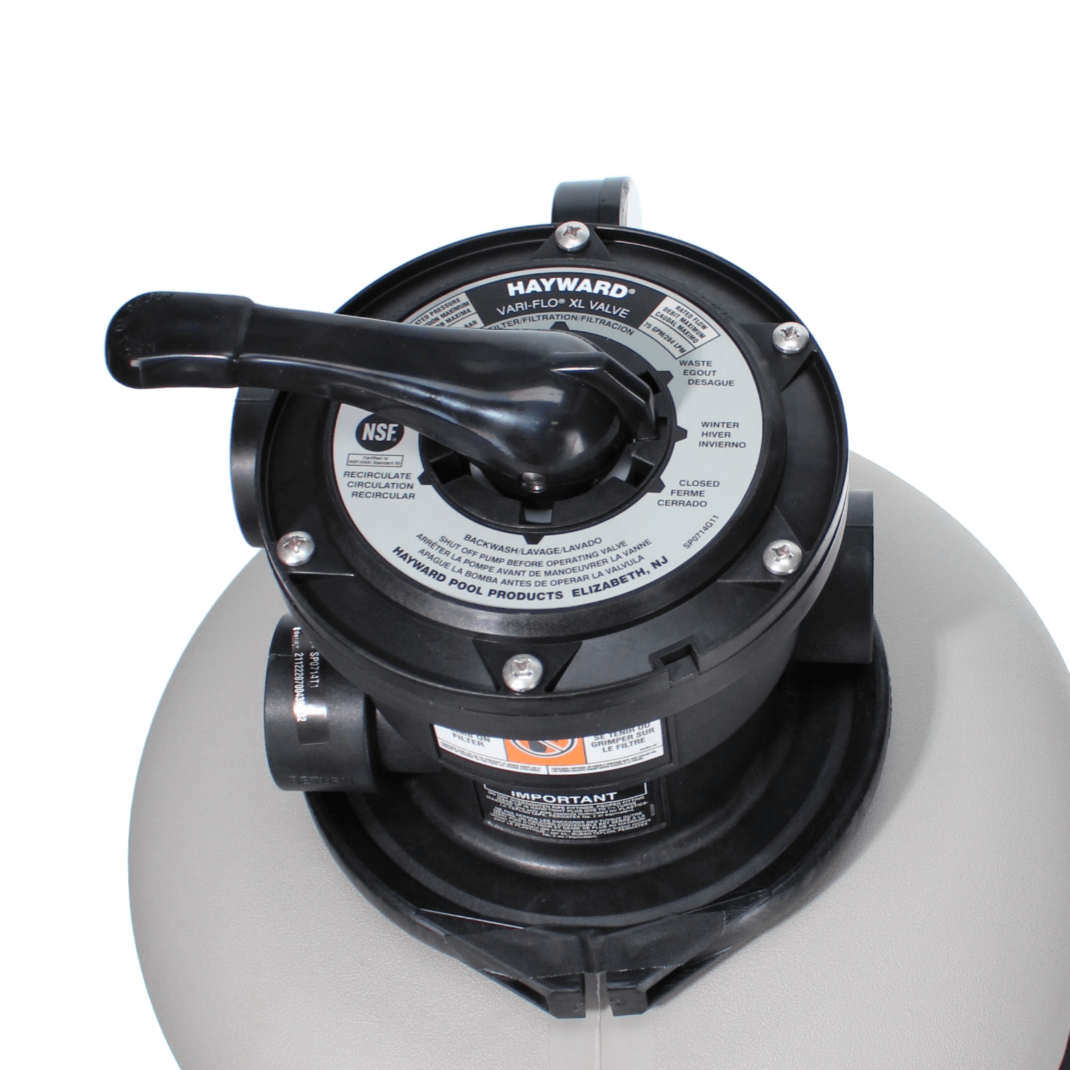 Hayward ProSeries 16" Sand Filter System w/ 1 HP Power-Flo LX Pump W3S166T1580S image 5