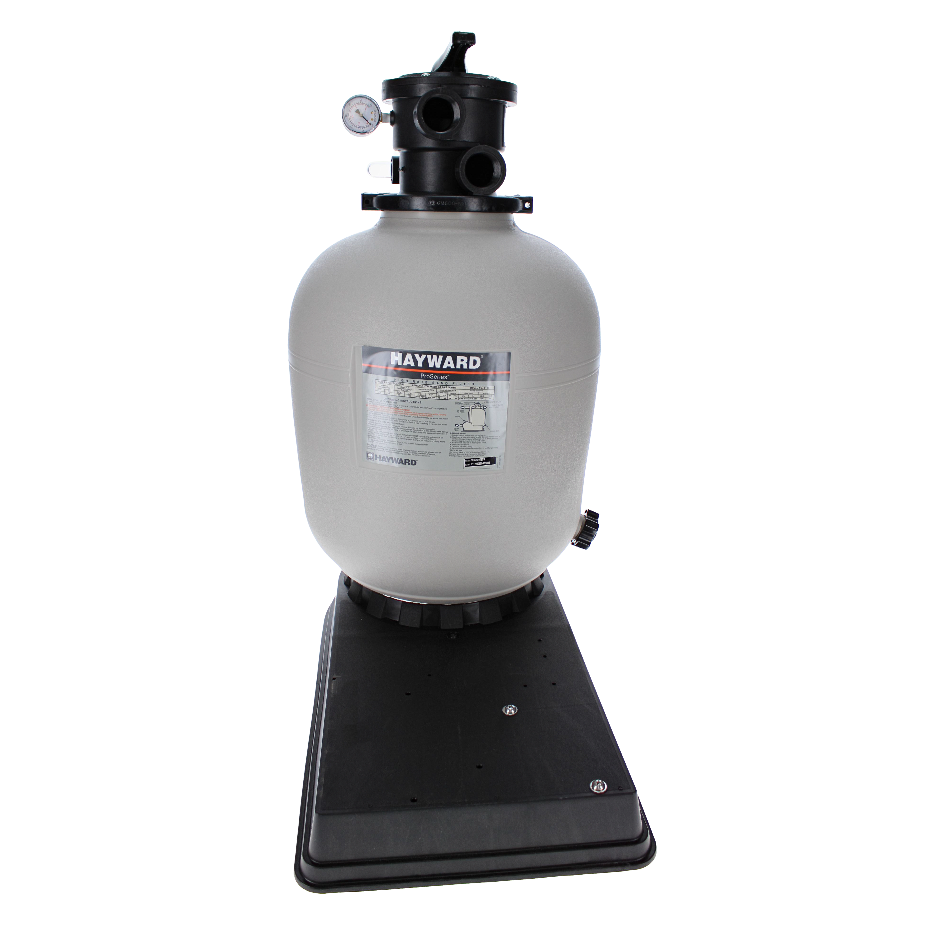 Hayward ProSeries 18" Sand Filter System w/ Valve & 1 HP Power-Flo Matrix Pump W3S180T92S image 6