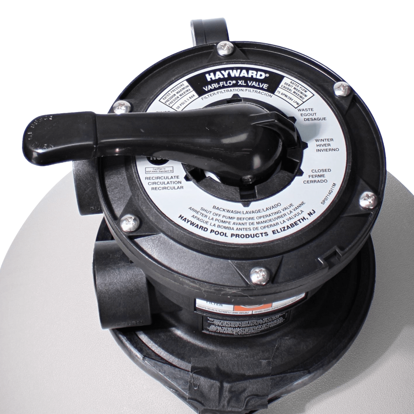 Hayward ProSeries 18" Sand Filter Systems w/ Valve & 1.5 HP Power-Flo Matrix Pump W3S180T93S image 10