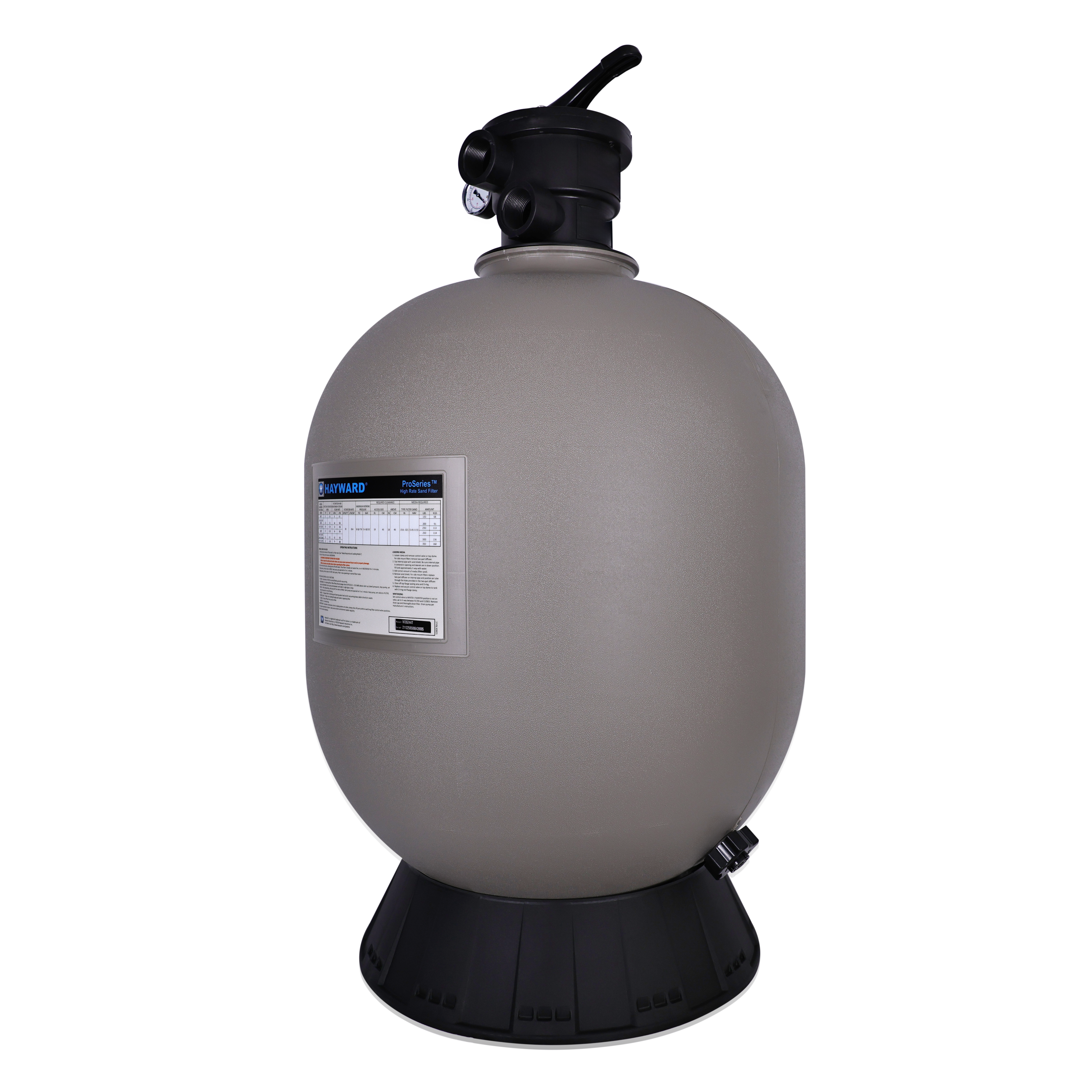 Hayward ProSeries 24" Sand Filter Top Mount W3S244T image 6