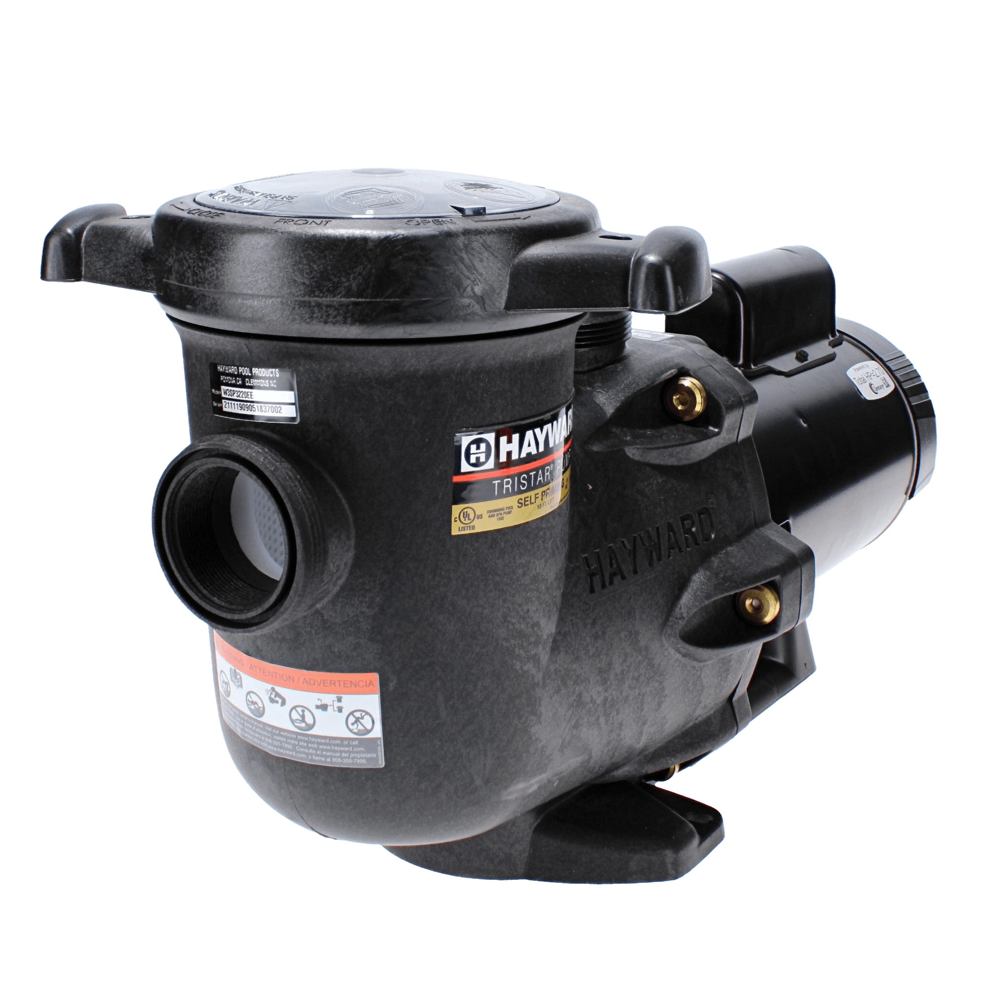 Hayward TriStar 2 HP Pool Pump Full Rate, Single Speed W3SP3220EE image 4