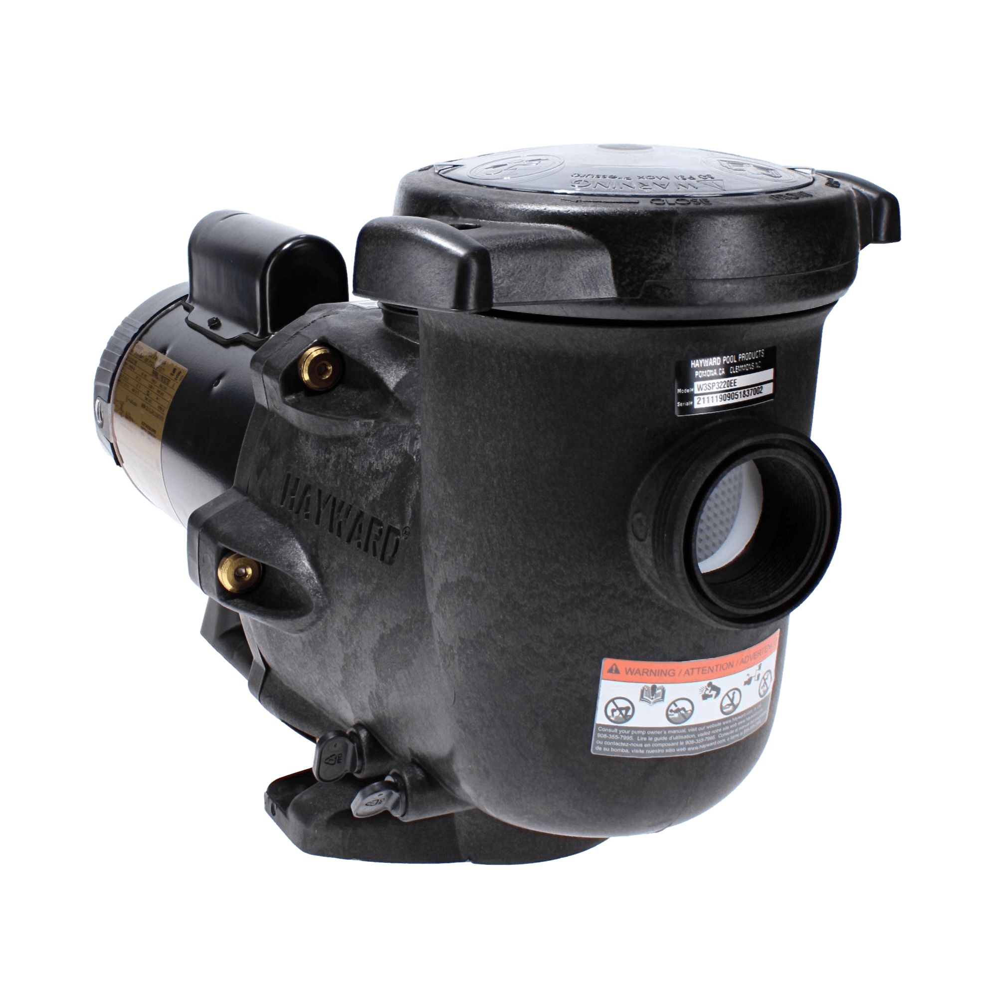 Hayward TriStar 2 HP Pool Pump Full Rate, Single Speed W3SP3220EE image 5