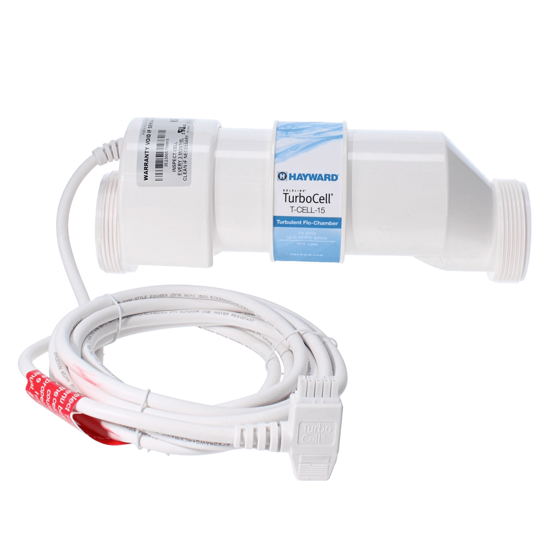 Hayward TurboCell Salt Chlorination Cell 40,000 gal W3T-CELL-15 image 2