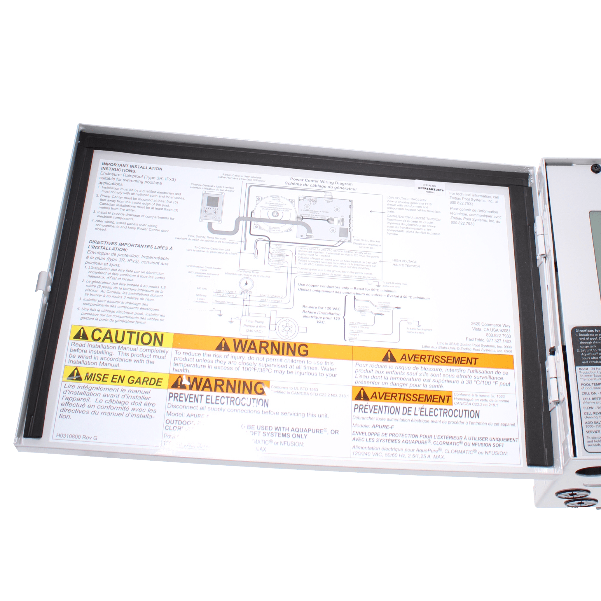 Jandy Pro Series Aquapure Power Pack image 2
