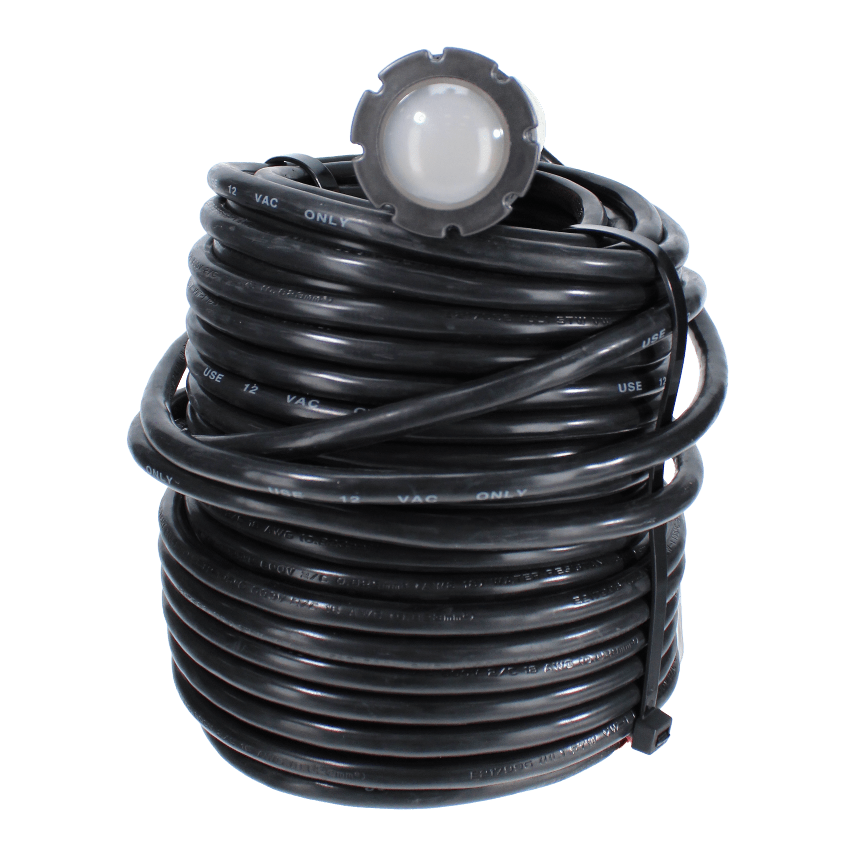 Jandy WaterColors HydroCool Nicheless Multicolored LED Pool and Spa Light, 12 W, 12 V, 100' Cord, 1 Amp, 5 1/2" Long | JLU4C12W100 image 2