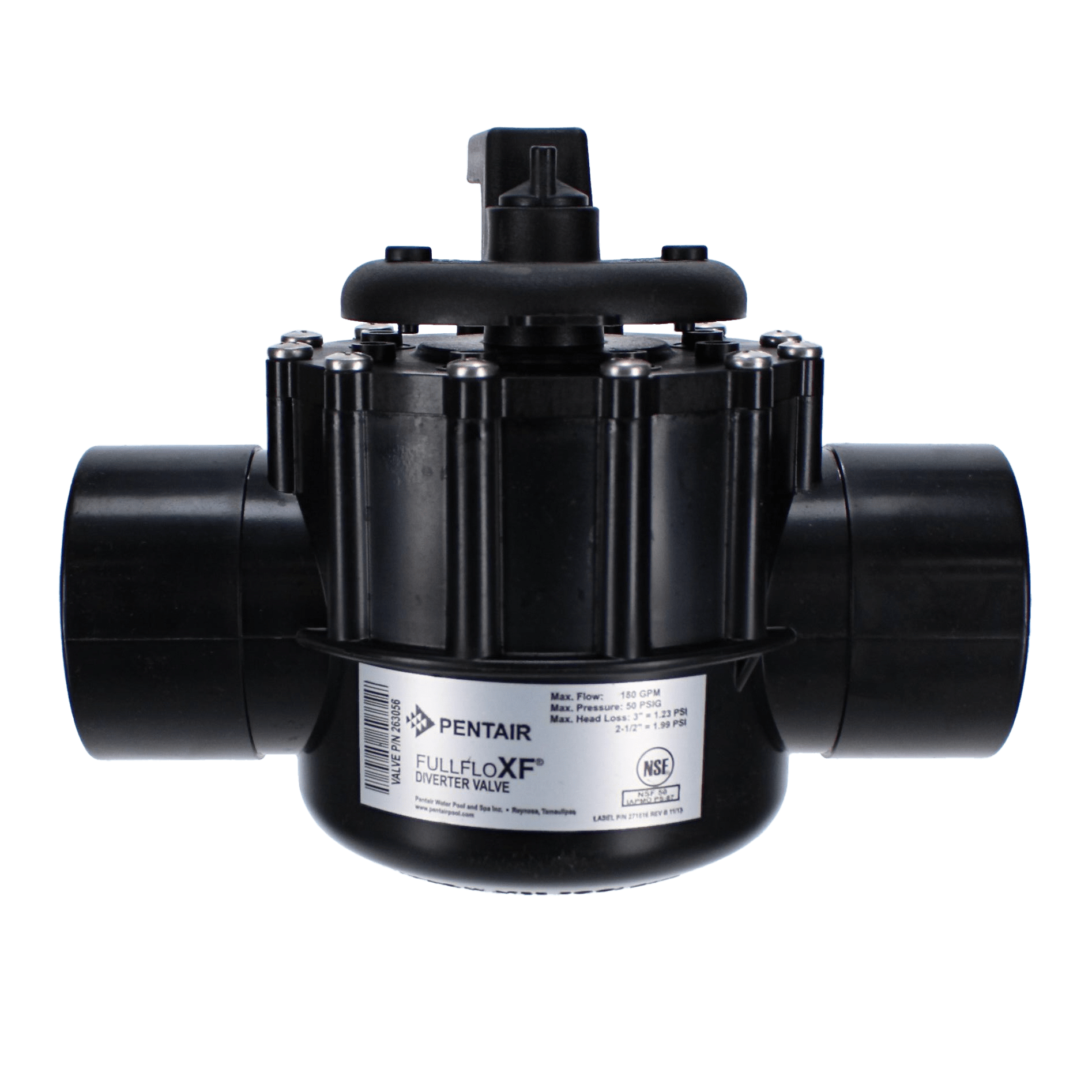 Pentair Valve 2.5X3 3Way CPVC Diverter image 4