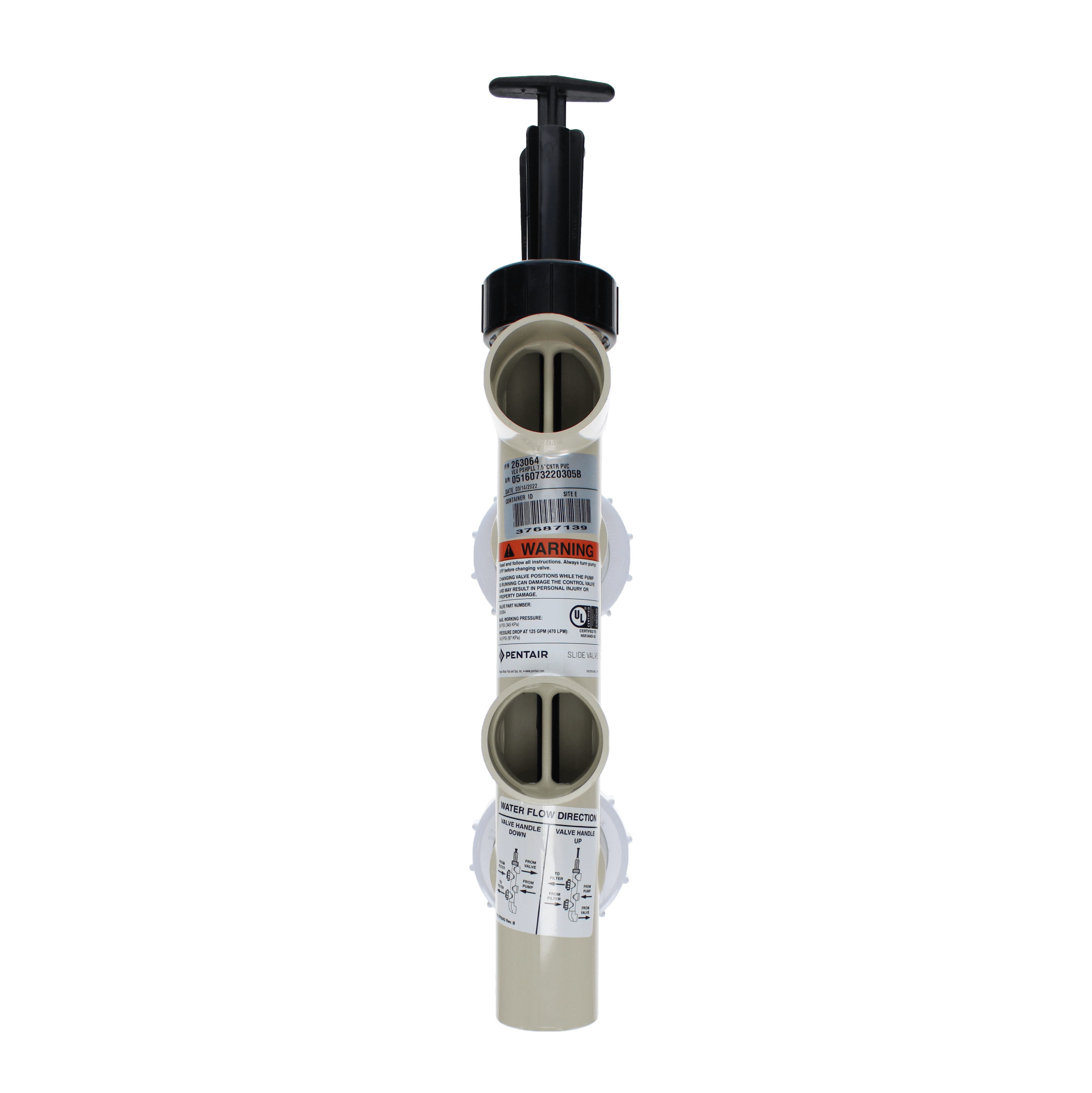 Pentair 2" PVC Push-Pull Valve Kit | 263064 image 4