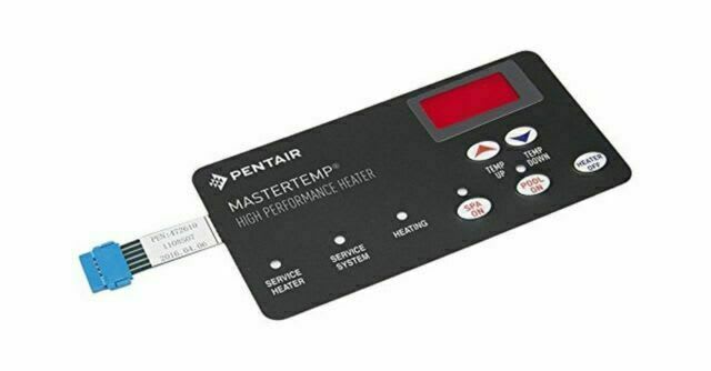 Pentair MasterTemp Heater 5 Button Membrane Keypad | 472610Z image 3