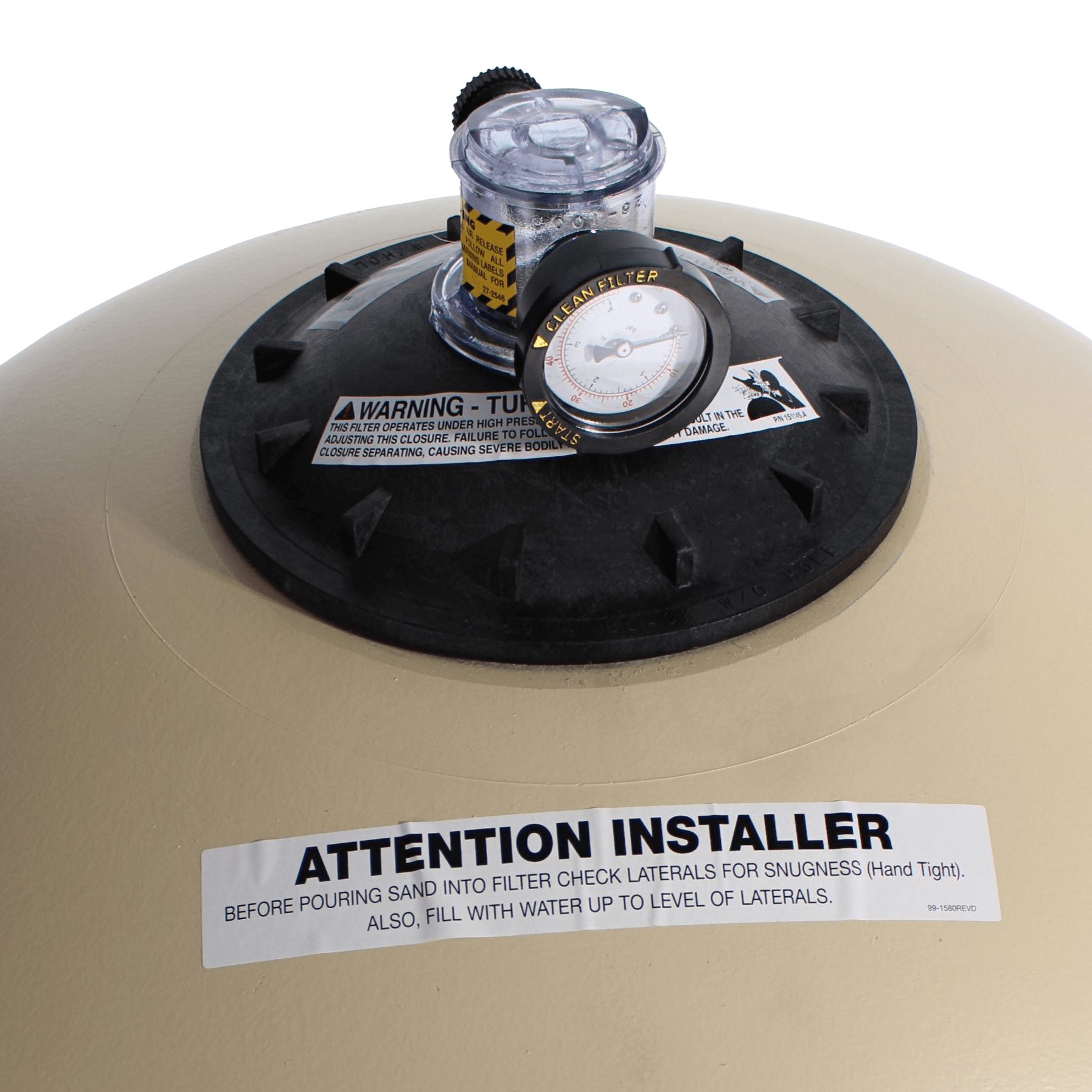 Pentair Triton II TR100 Sand Filter 30" Side Mount w/o Valve | EC-140210 image 2