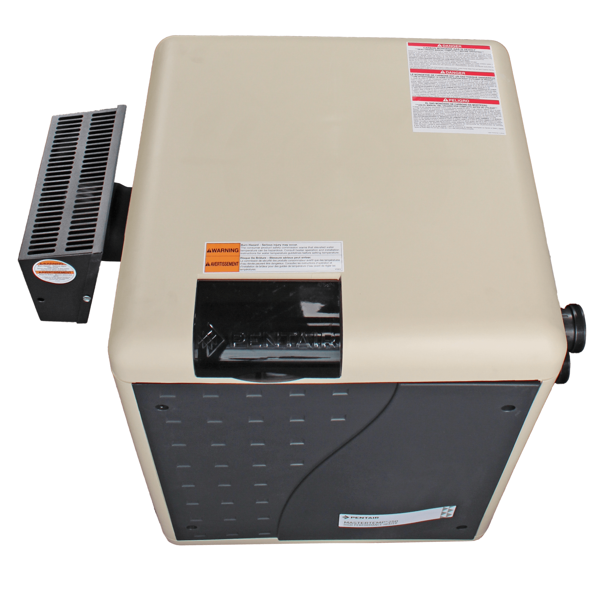 Pentair MasterTemp 250 High Performance Pool & Spa Heater 250,000 BTUs, Natural Gas - product image