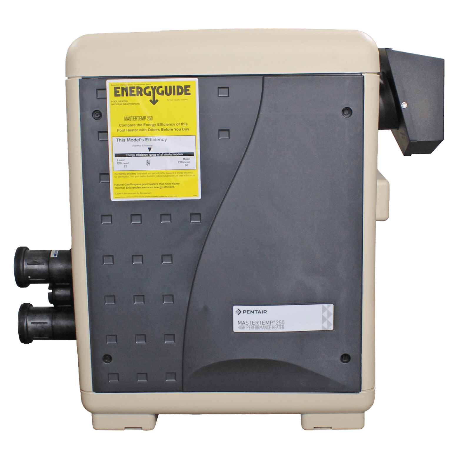 Pentair MasterTemp 250 High Performance Pool & Spa Heater 250,000 BTUs, Natural Gas image 6