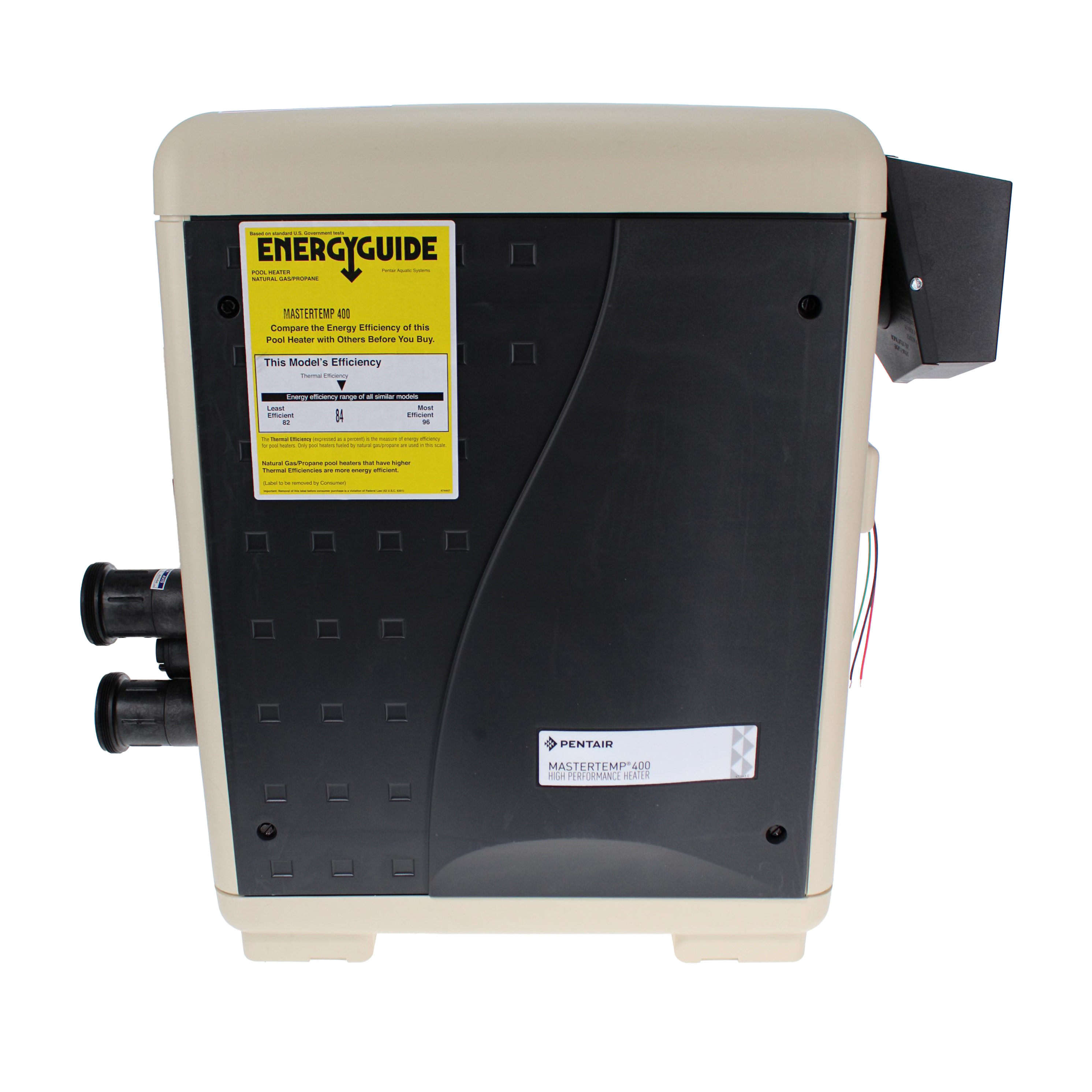 Pentair MasterTemp High Performance Pool Heater 400K BTU Natural Gas | EC-462028 image 6