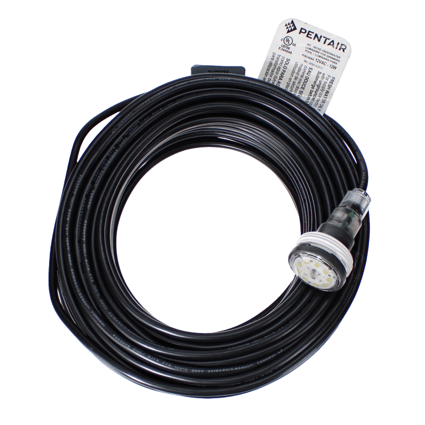 Pentair MicroBrite White LED Light 12V, 100' Cord EC-620429 image 2