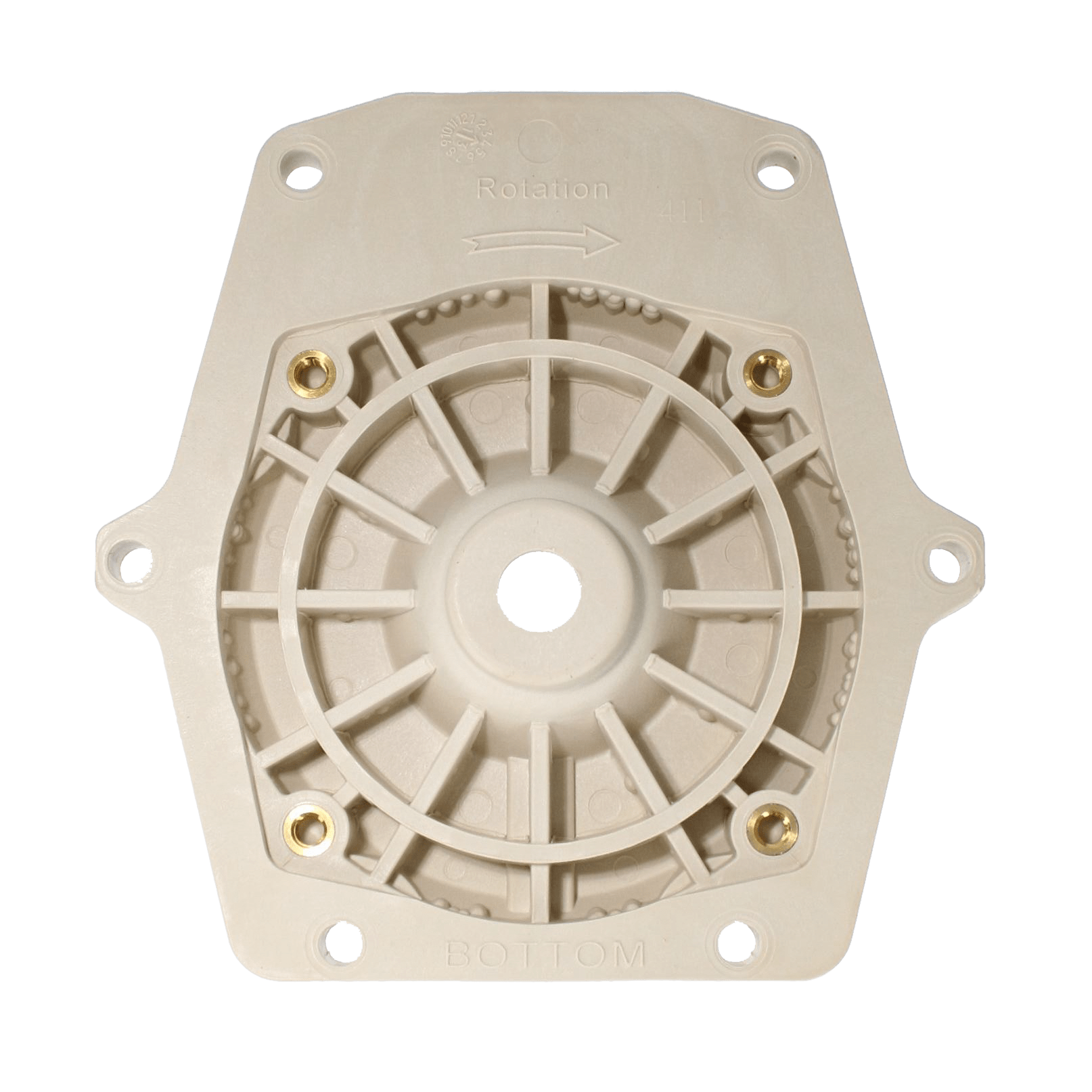 Pentair Seal Plate, Almond for IntelliFlo & WhisperFlo Pumps | 074564Z image 2