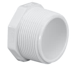 1-1/2in Plug PVC Sch. 40 MPT  450-015