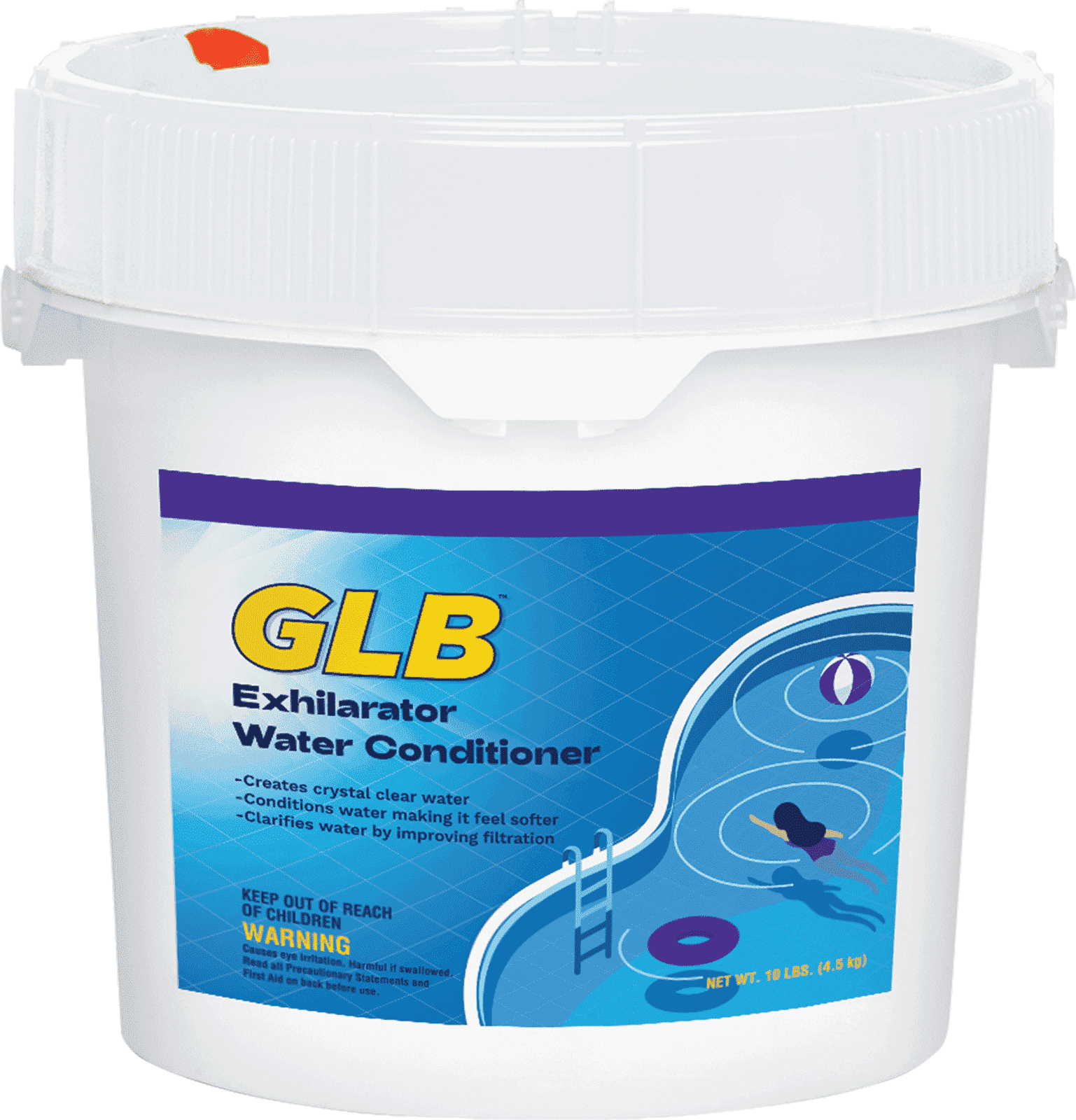 GLB EXHILARATOR WATER CONDITIONER 10 LB - product image