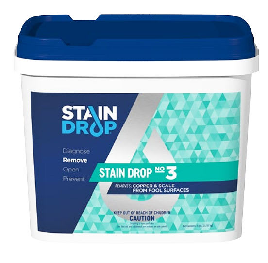 EZ Spa C005508 CS77C2 5 Lb Stain Drop #3 Copper Oxidizer Oxidizes Copper Layer In Conjunction With Stain Drop #2 - product image