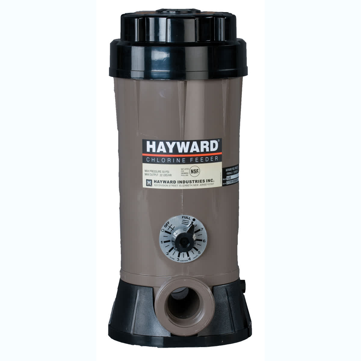 Hayward Automatic Chemical Feeder, In-Line, 1.5" FIP, 9 Lbs Capacity - product image