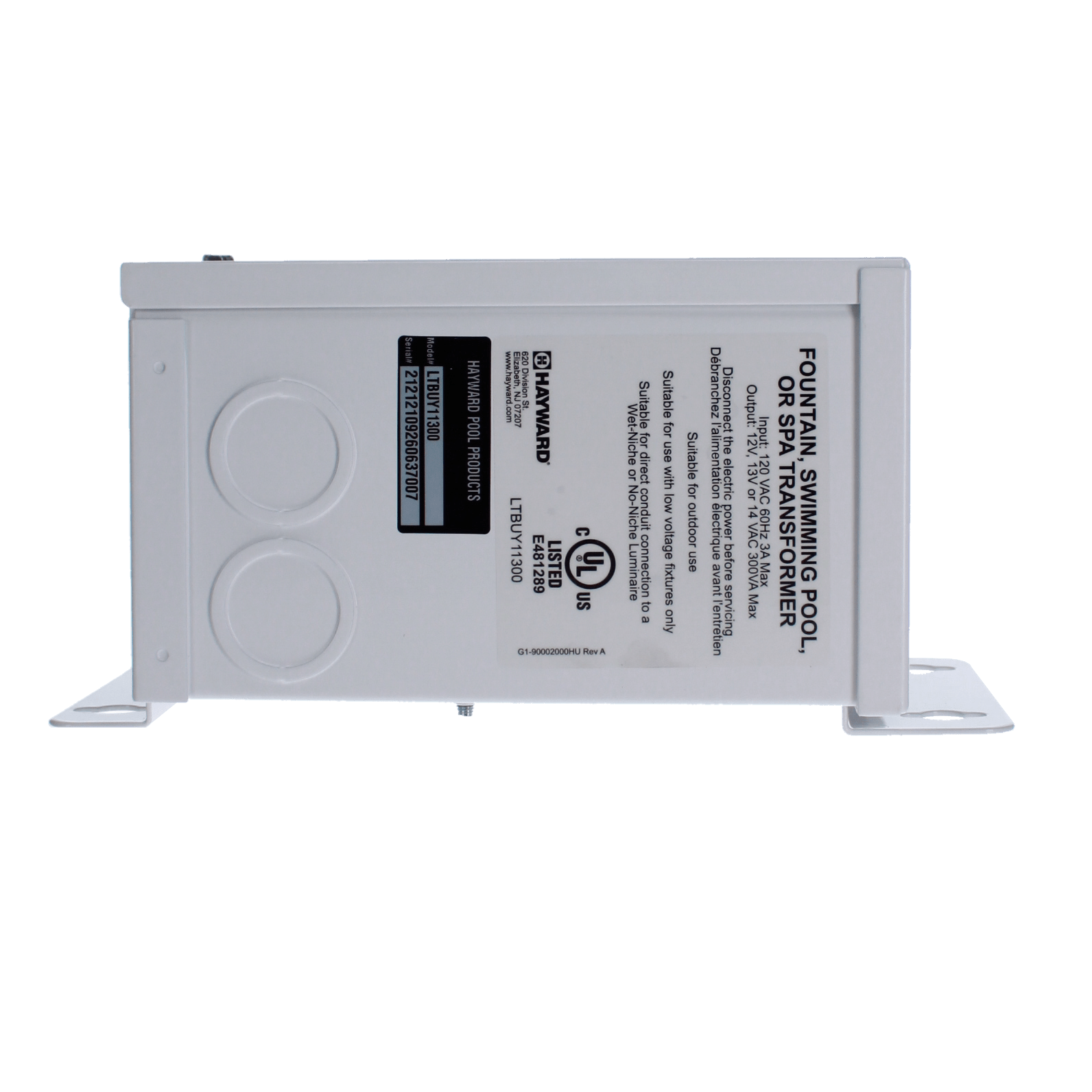 Hayward 300W Wall Xfmr Hayward 3Ucl image 5