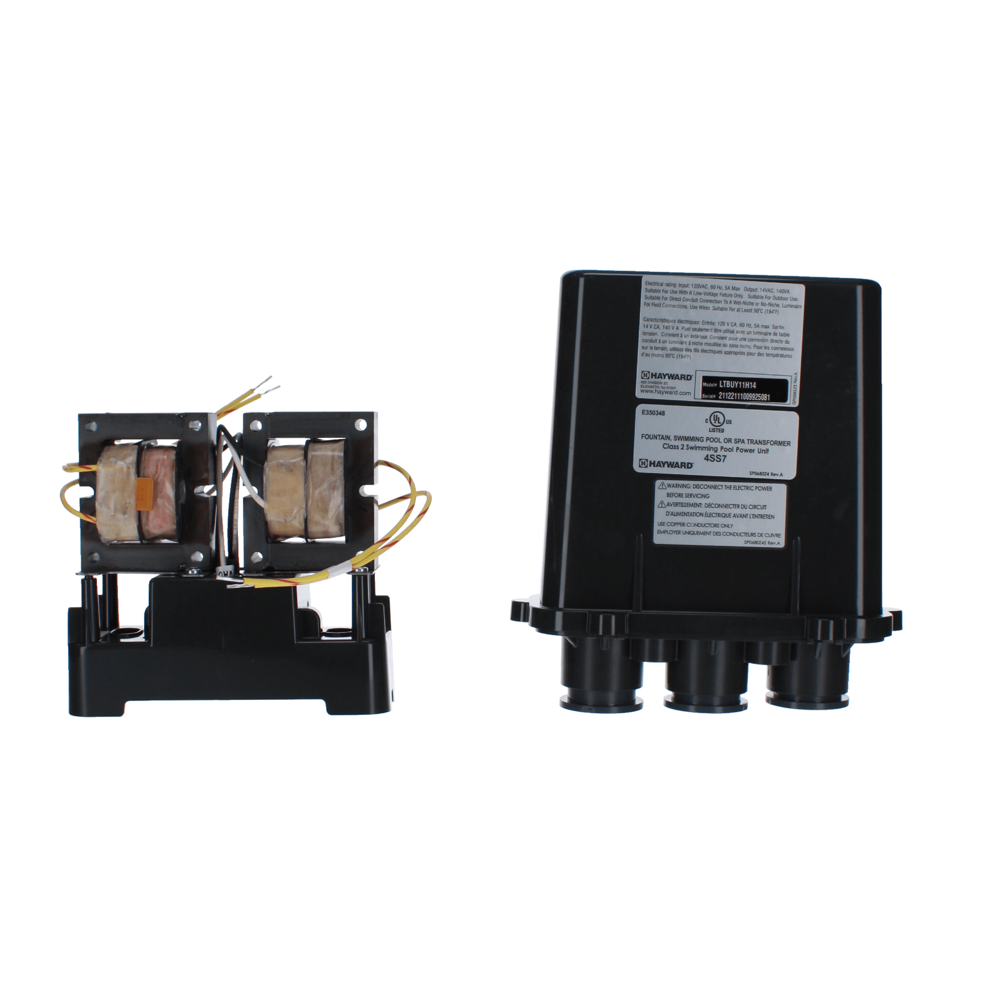 Hayward 140W Jbox Xfmr Hayward 2Ucl - product image