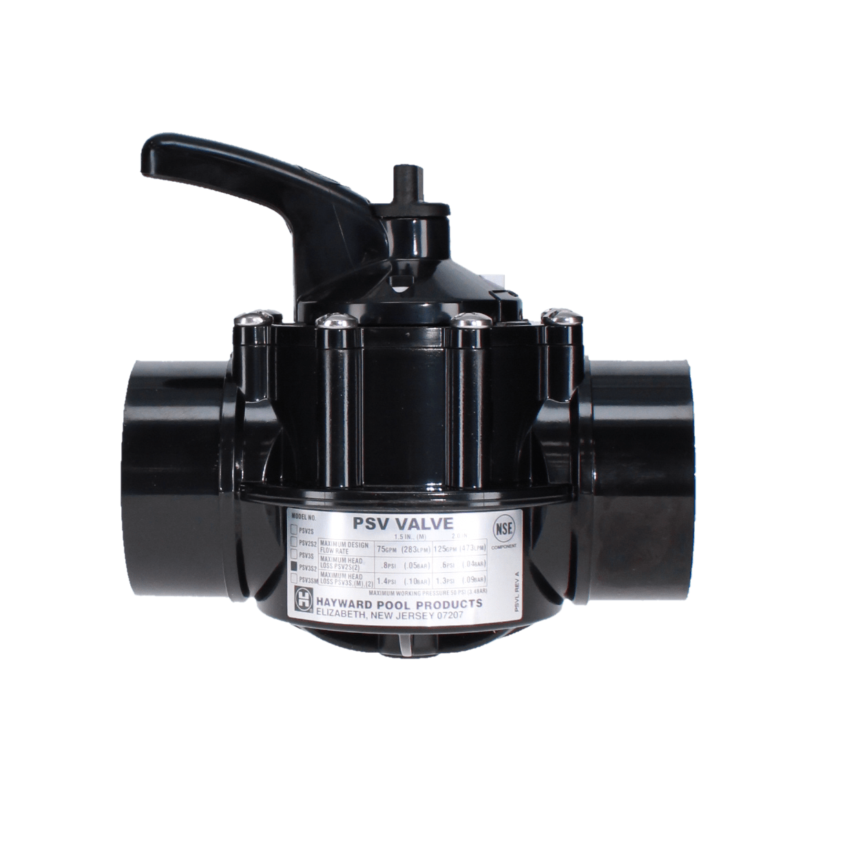 Hayward 3 Port CPVC 2In-2.5In  Diverter Valve image 6