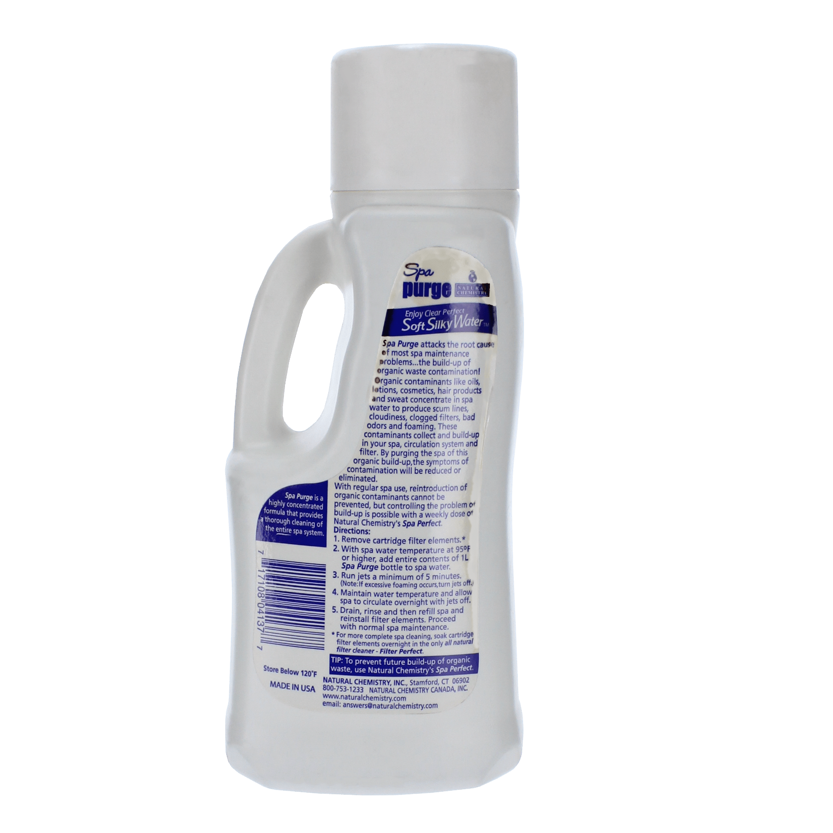 Natural Chemistry Spa Purge, 1 Liter Bottle, 12/Case image 2