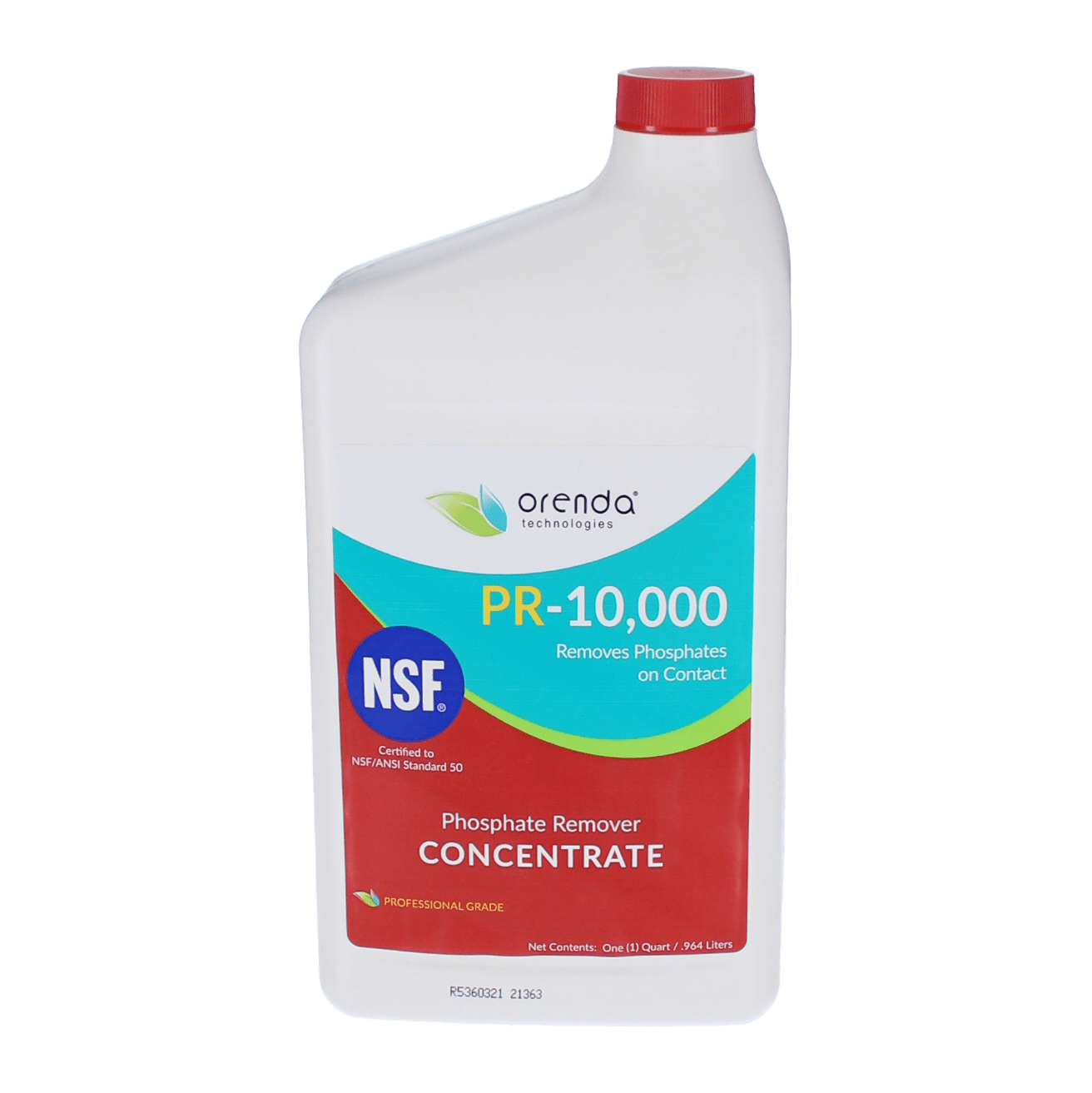 Orenda PR-1000 Phosphate Remover Concentrate , 1 Quart Bottle, 12/Case - product image