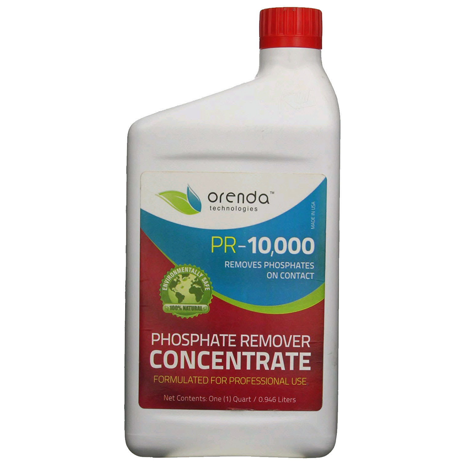 Orenda PR-1000 Phosphate Remover Concentrate , 1 Quart Bottle, 12/Case image 3