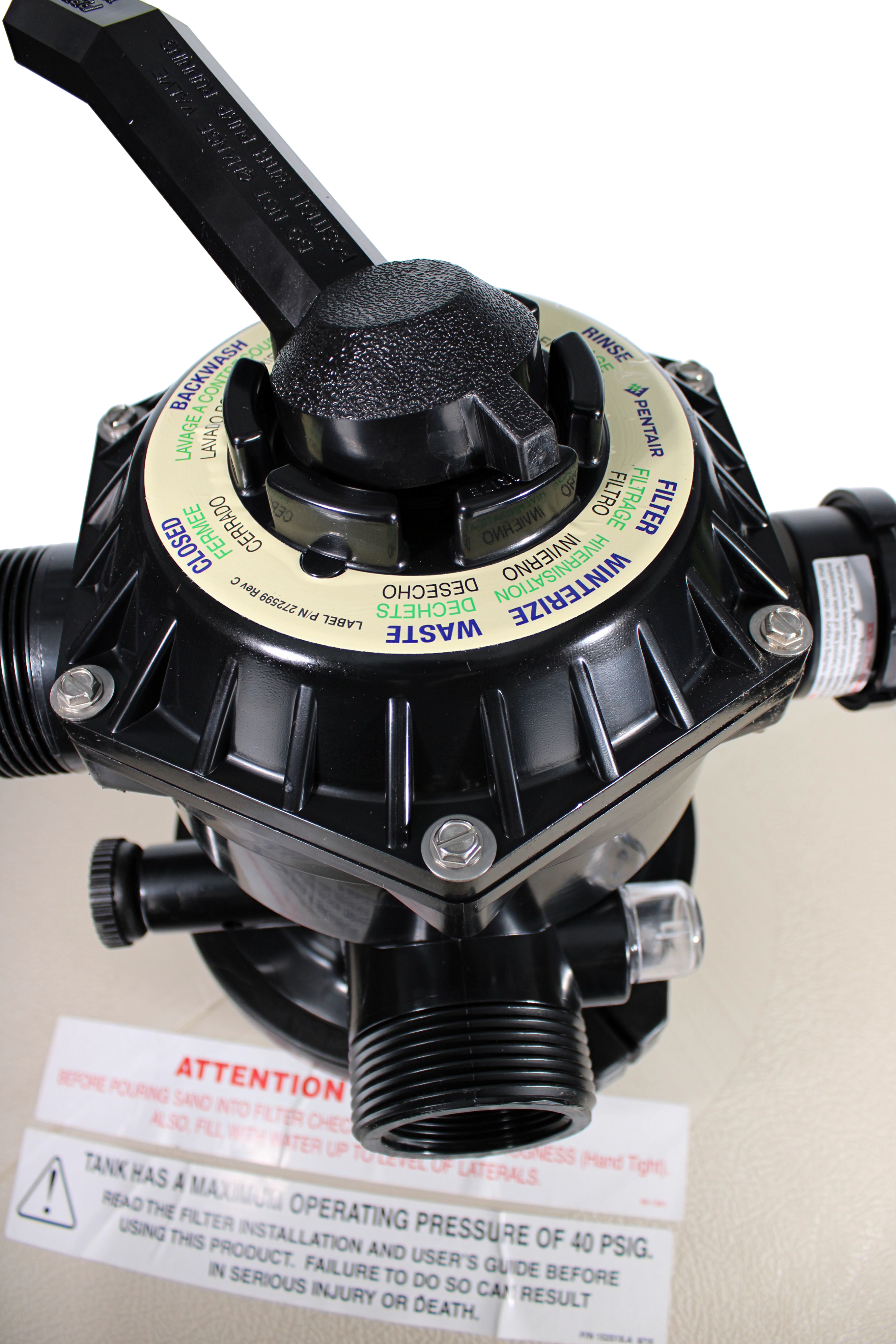 Pentair Sand Dollar Filter Top Mount, High Efficiency image 4
