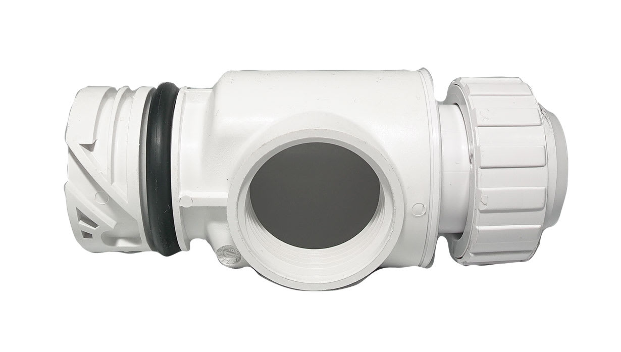 Polaris UWF Quick Disconnect Body, White | 9-100-3006 image 2