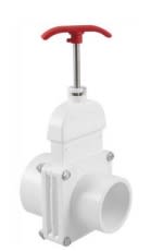 Praher 1 1/2" Slip X Slip Valve - product image