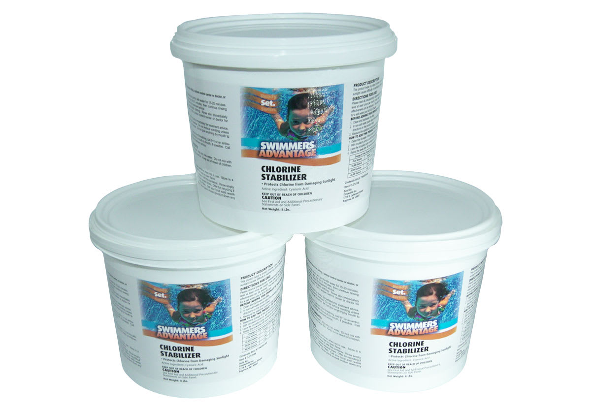Swimmers Advantage 8 Lb Chlorine Stabilizer (Cyanuric Acid) - product image