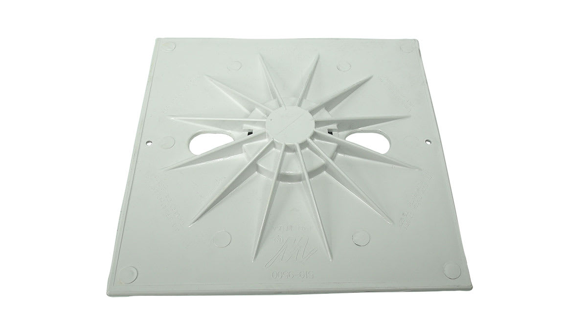 Waterway Square Lid, In Ground Vinyl - product image