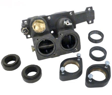 Raypak Complete Cast Iron Inlet/Outlet Header ASME  