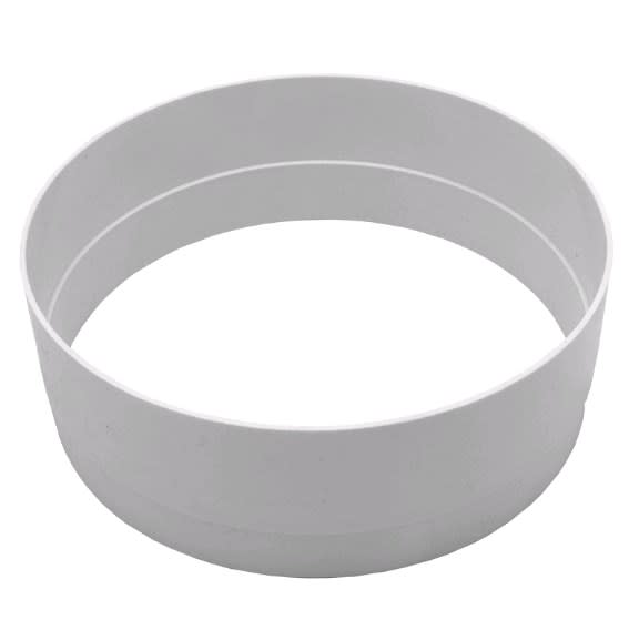 AquaStar 3in Skimmer Extension Collar, Round, White  