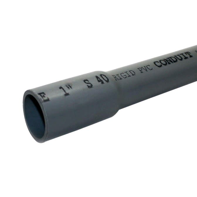 PVC Conduit Sch 40 Bell End  