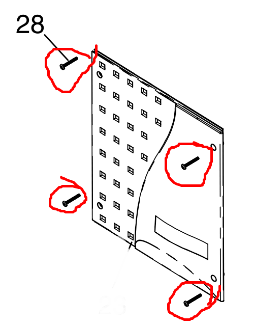 Hardware Kit - Mt Panel  