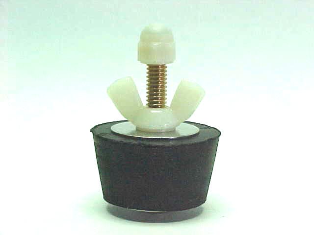 Technical Products 9BT Winter Rubber Blow Through Plug #9 w/ Nylon Wing Nut for 1 1/2" Pipe - product image