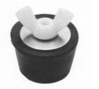Technical Products # 5 Rubber Plug For 1 Tube - product image