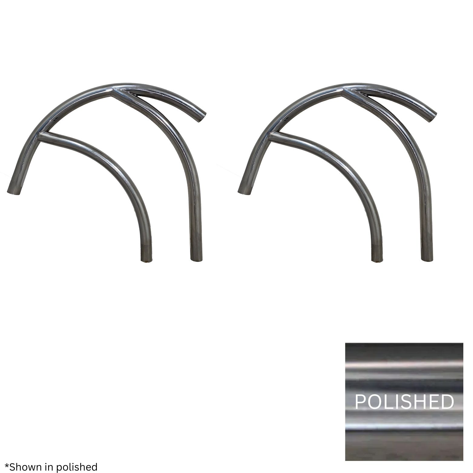 Global Modern 30" Grab Rail Polished .065 Set of 2 - product image